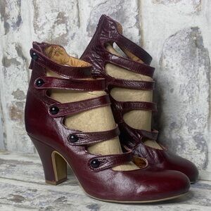 Miss L Fire London x Hollywood Strappy Button Strap Heels